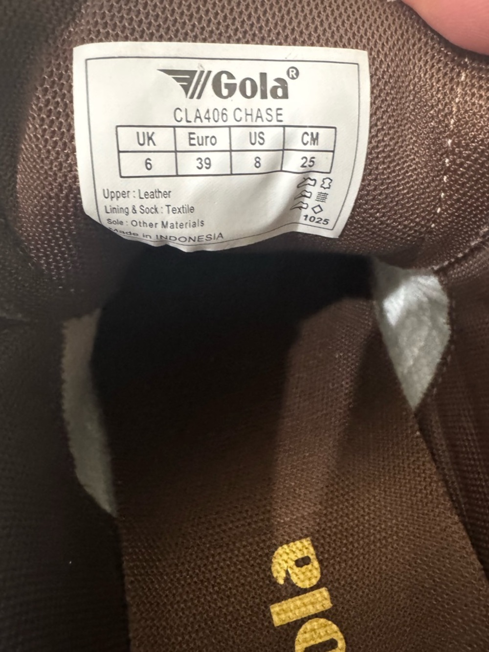Gola Chase Sneakers size 8 - Picture 9 of 10